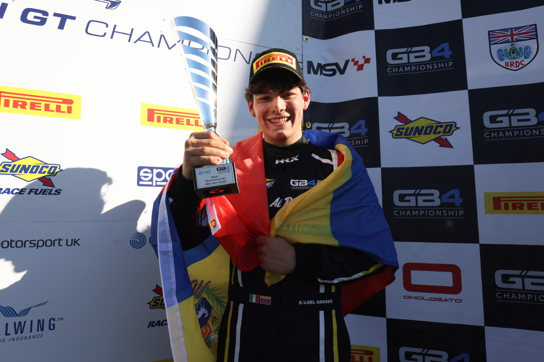 Venezuelan Podium Silverstone